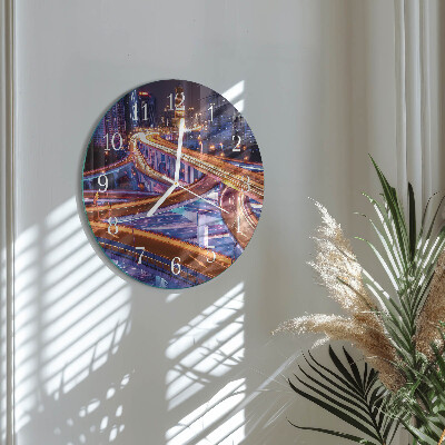 Reloj de pared redondo Transferir