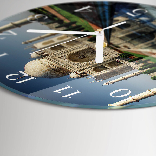 Reloj de pared redondo Taj Mahal