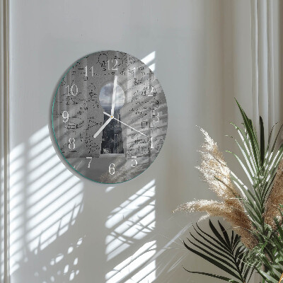Reloj de pared redondo Ojo de cerradura