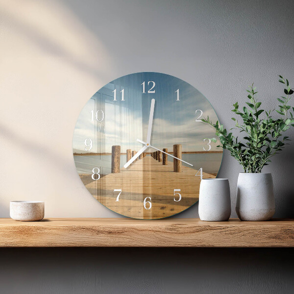 Reloj de pared redondo Puente
