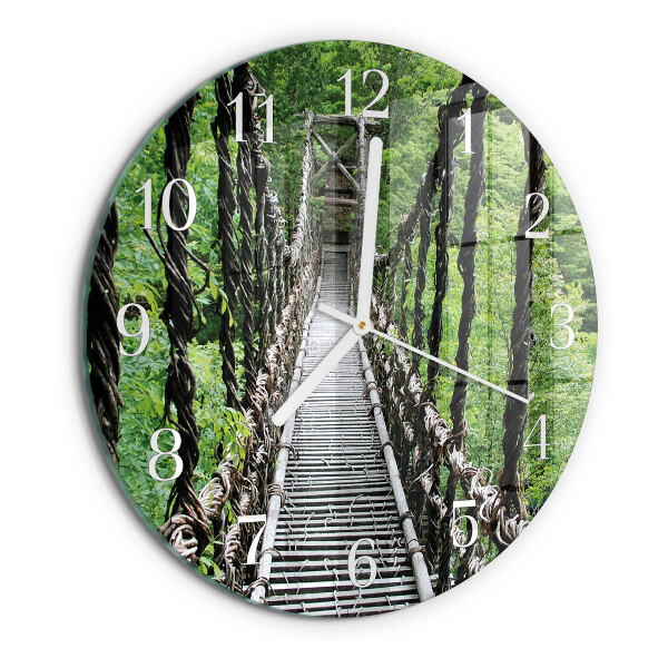 Reloj de pared redondo Puente colgante