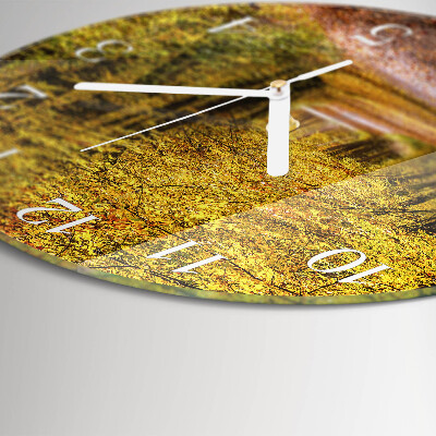Reloj de pared redondo Sendero forestal