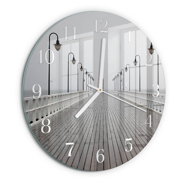 Reloj de pared redondo Muelle