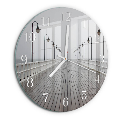 Reloj de pared redondo Muelle