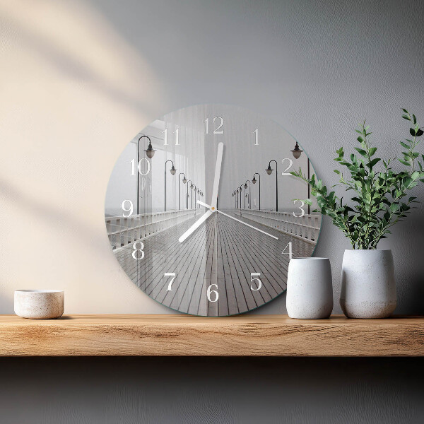 Reloj de pared redondo Muelle