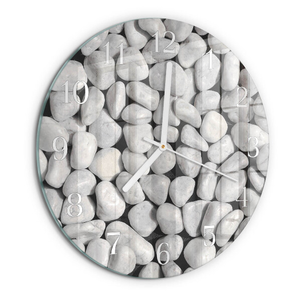 Reloj de pared redondo Piedras