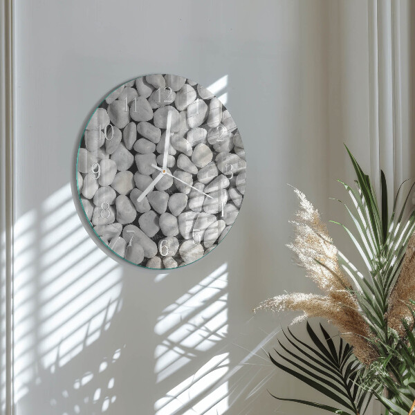 Reloj de pared redondo Piedras