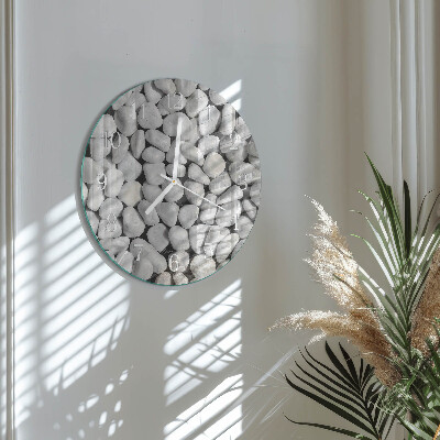 Reloj de pared redondo Piedras