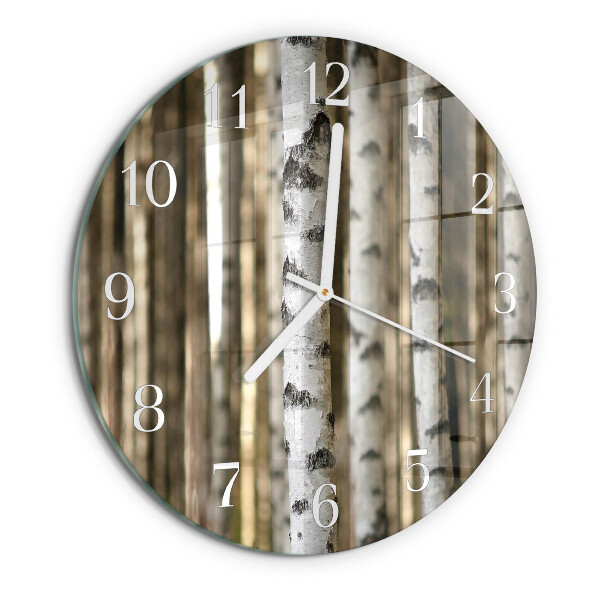 Reloj de pared redondo Abedules