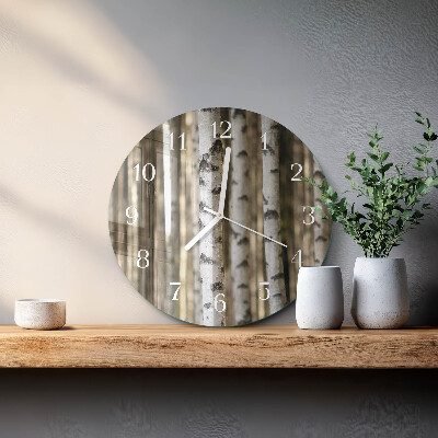 Reloj de pared redondo Abedules