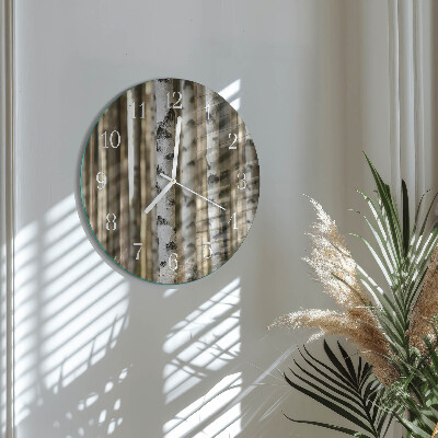 Reloj de pared redondo Abedules