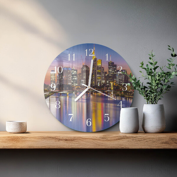Reloj de pared redondo Horizonte