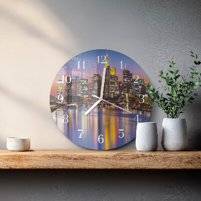 Reloj de pared redondo Horizonte