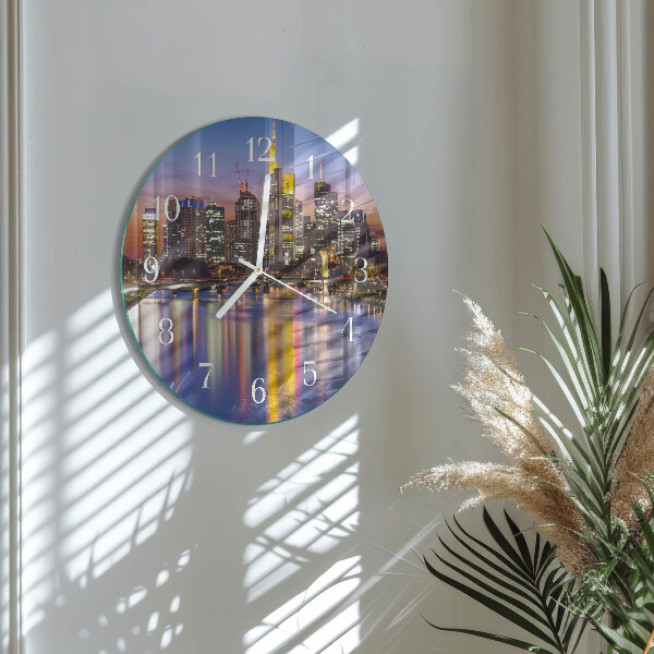 Reloj de pared redondo Horizonte