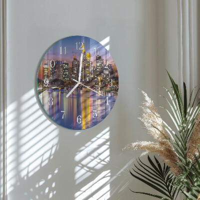 Reloj de pared redondo Horizonte