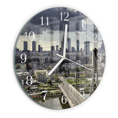 Reloj de pared redondo Varsovia