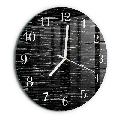 Reloj de pared redondo Piedras