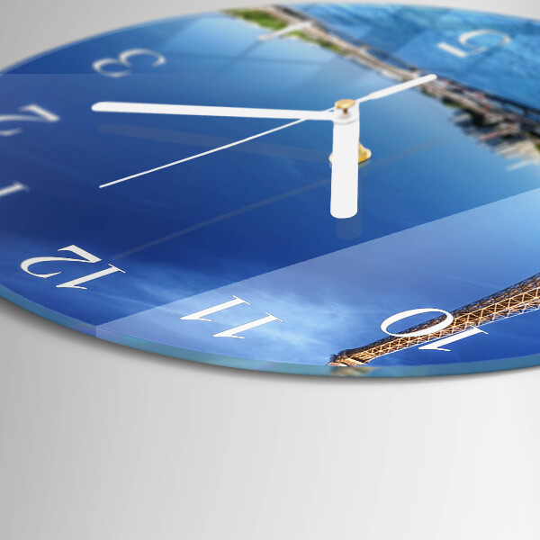 Reloj de pared redondo El cielo de París
