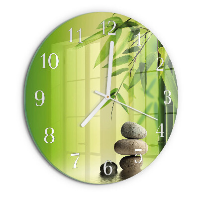 Reloj de pared redondo Piedras
