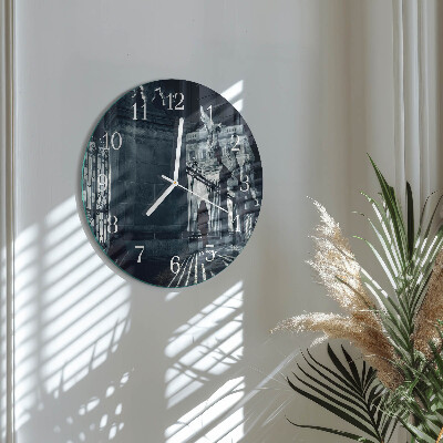 Reloj de pared redondo Hradčany