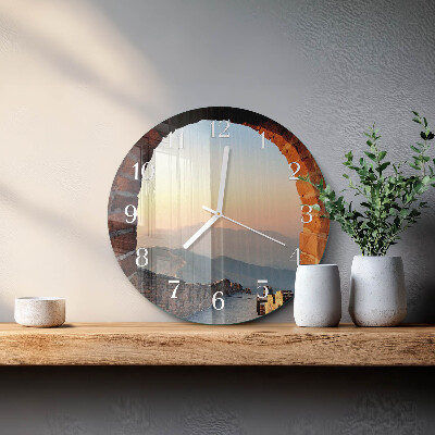Reloj de pared redondo Muralla grande china