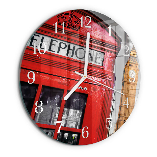 Reloj de pared redondo Londres