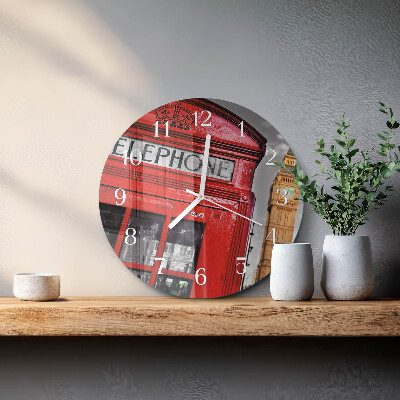 Reloj de pared redondo Londres