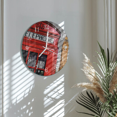 Reloj de pared redondo Londres