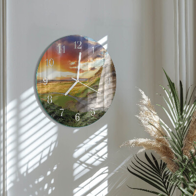 Reloj de pared redondo Cascada