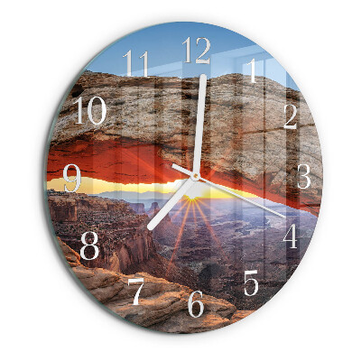Reloj de pared redondo Gran Cañón