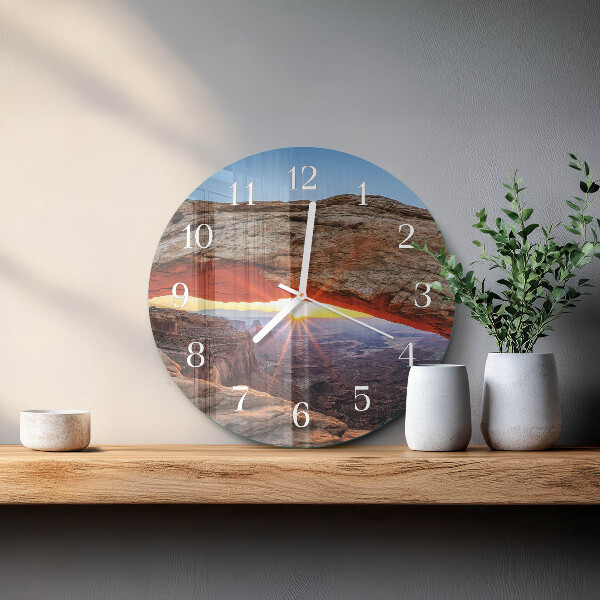 Reloj de pared redondo Gran Cañón