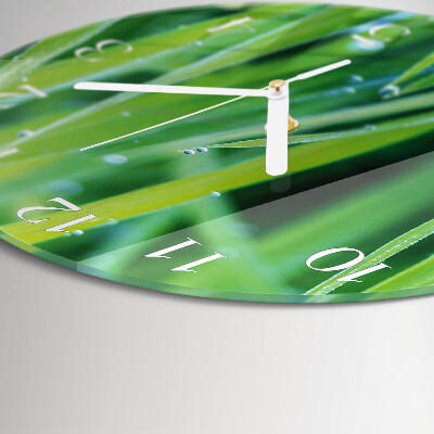 Reloj de pared redondo Césped
