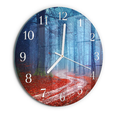 Reloj de pared redondo Sendero forestal