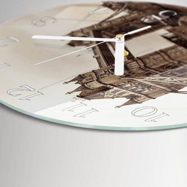 Reloj de pared redondo Horizonte