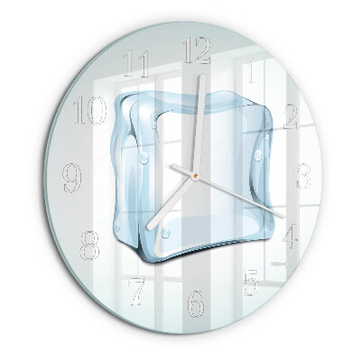 Reloj de pared redondo Hielo