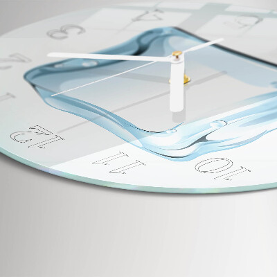 Reloj de pared redondo Hielo