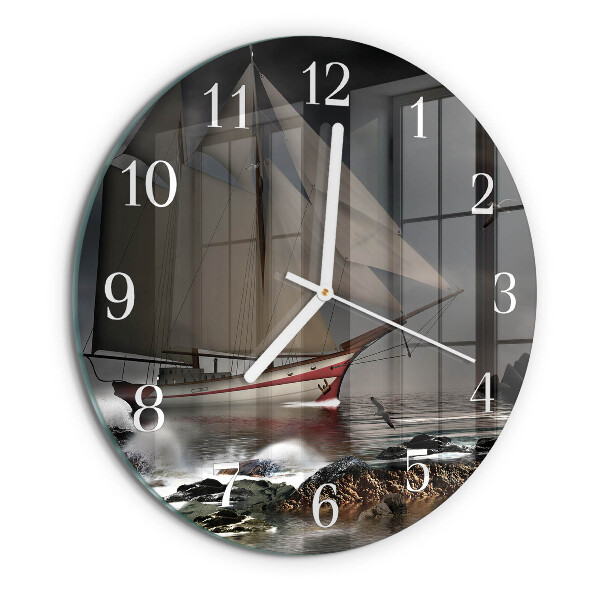 Reloj de pared redondo Velero