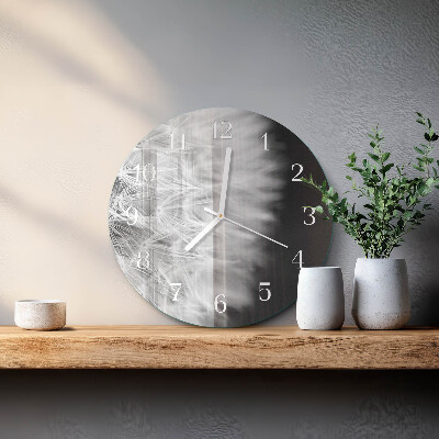 Reloj de pared redondo Diente de león