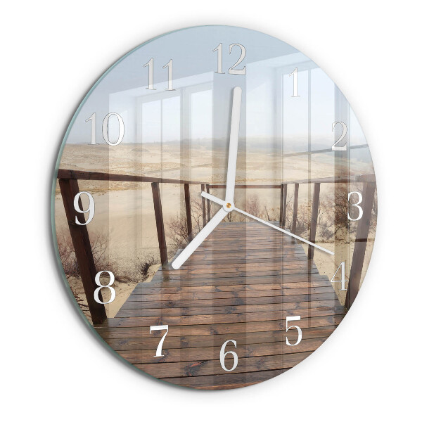 Reloj de pared redondo Muelle