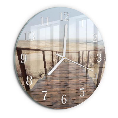 Reloj de pared redondo Muelle