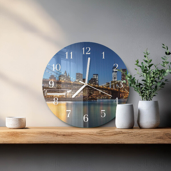 Reloj de pared redondo Horizonte