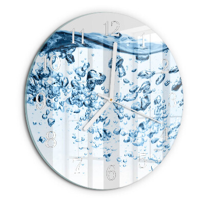 Reloj de pared redondo Agua