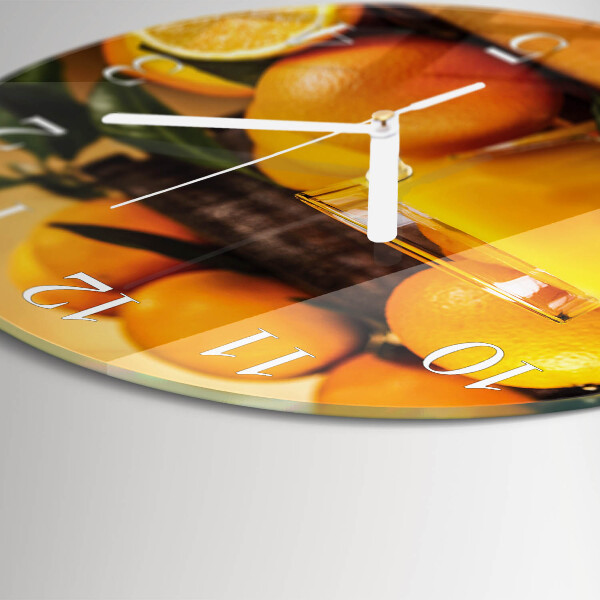Reloj de pared redondo Naranjas