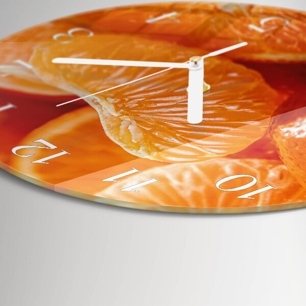 Reloj de pared redondo Mandarinas