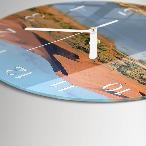 Reloj de pared redondo Desierto