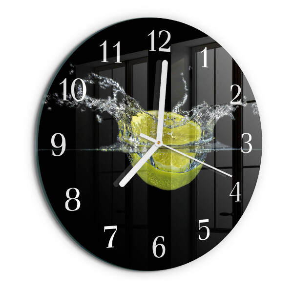 Reloj de pared redondo Cítrico