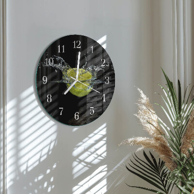 Reloj de pared redondo Cítrico