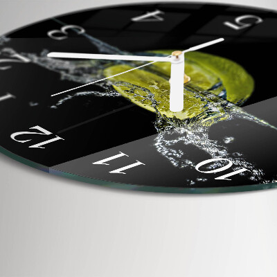 Reloj de pared redondo Cítrico