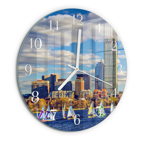 Reloj de pared redondo veleros