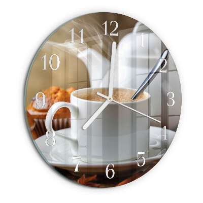 Reloj de pared redondo Taza